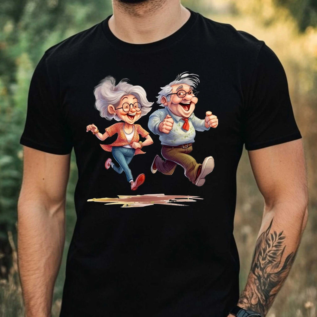 Mens Funny Print Cotton T Shirt Size XS to 5XL