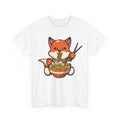 Fox Kawaii Shirt, Fox Eating Ramen Shirt, Foxe Japanese Culture Lovers Shirt