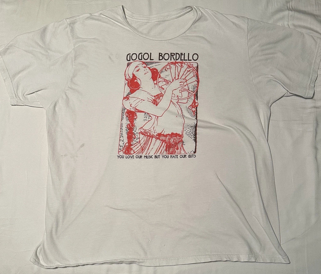 Gogol Bordello Band Shirt You Love Our Music But Hate Our Guts Vintage Punk