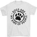 Dogs Are My Kind of People Quote Funny Mens T-Shirt 100% Cotton