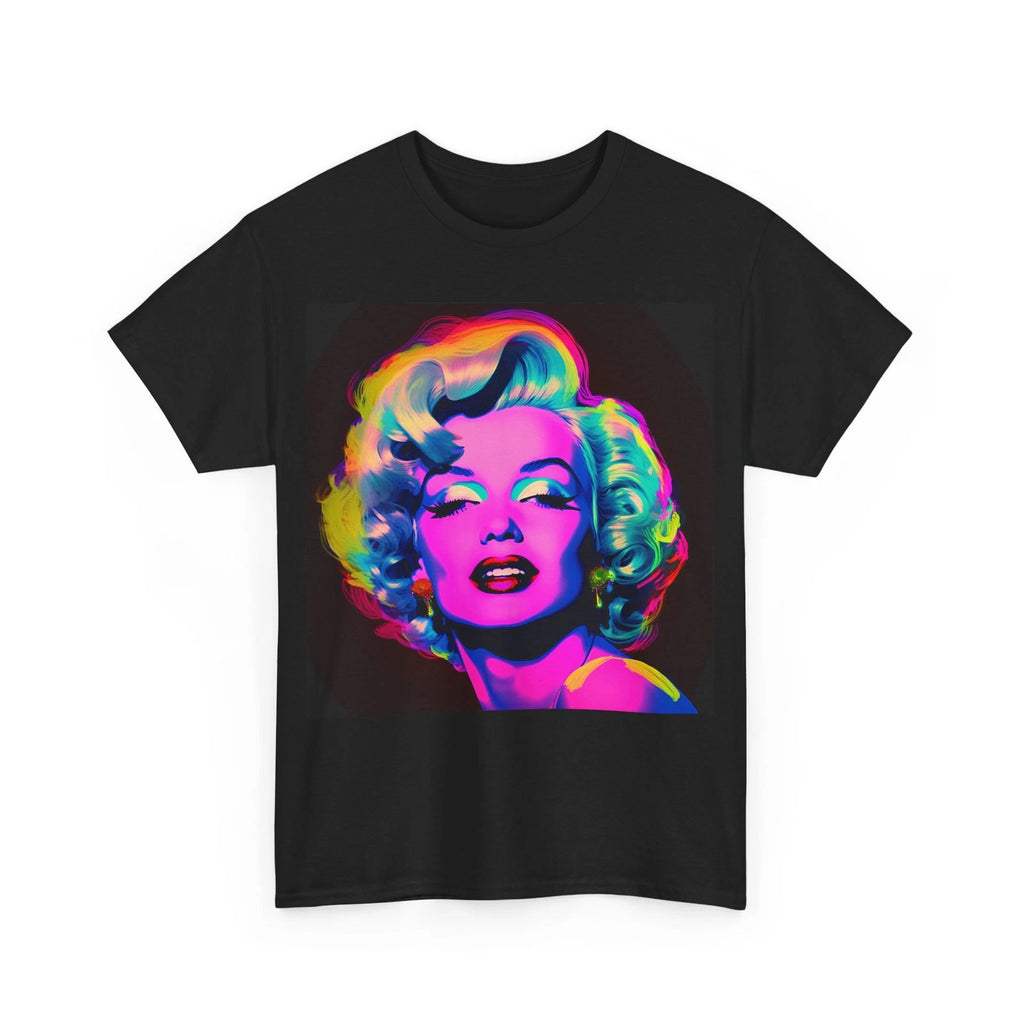 Marilyn Monroe Pop Art T-Shirt Unisex Cotton Graphic Tee Retro Celebrity Style
