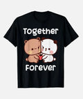 Bubu Dudu Together Forever Lovers Black Black Tee Unisex T-shirt, Sweatshirt, Hoodie (1)