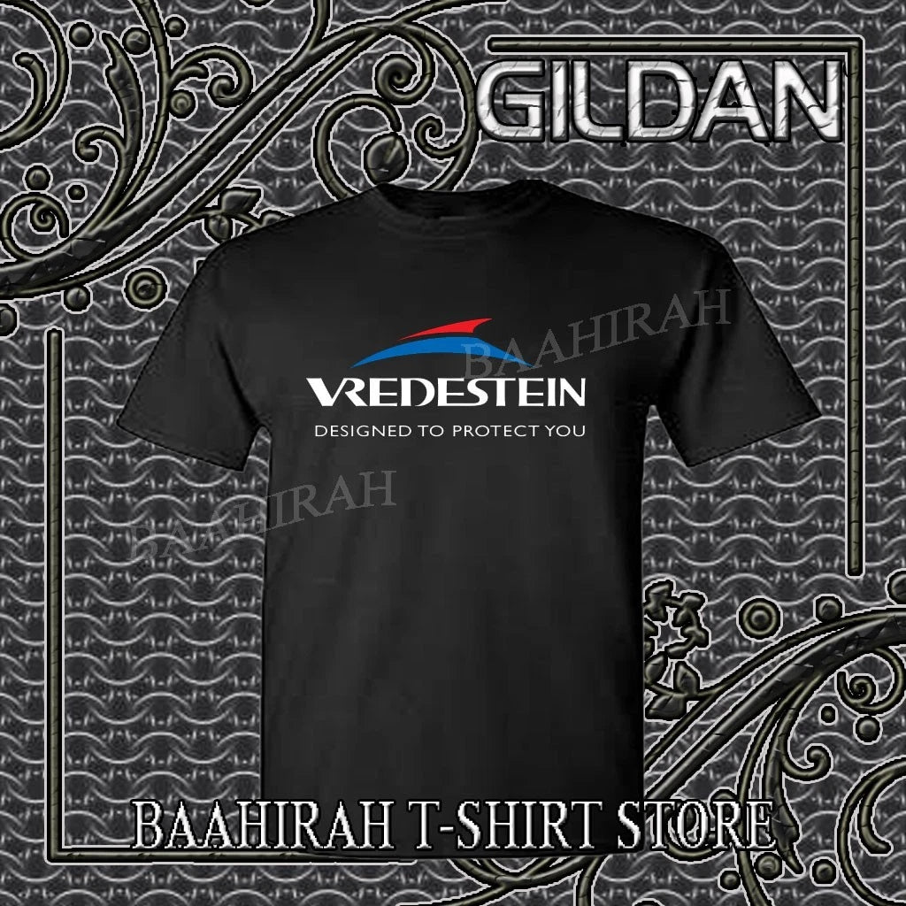 New Vredestein Designed To Protect You Logo American Funny T-Shirt Size S to 5XL