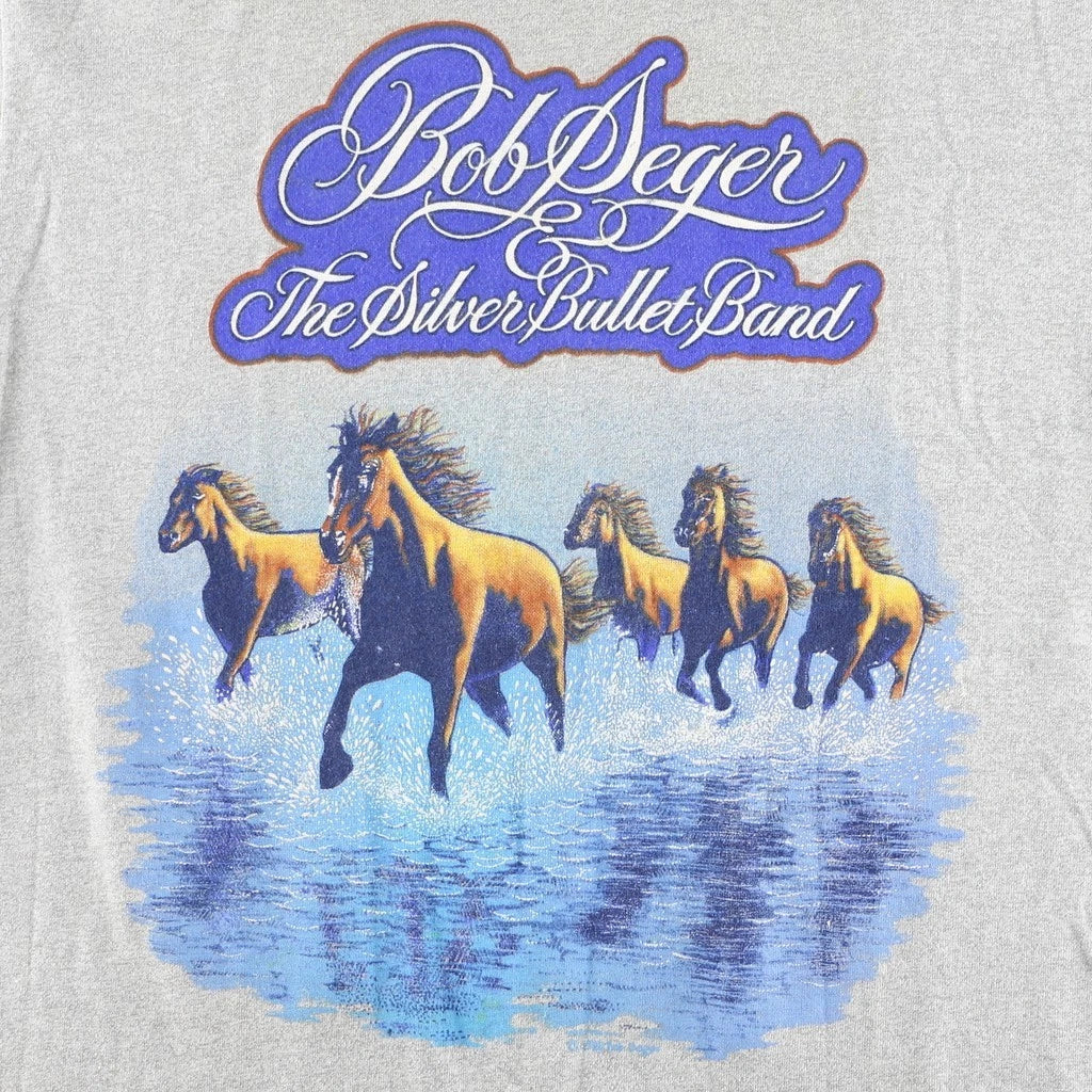 1983 Bob Seger The Distance Concert tee Shirt 80s White Unisex All size
