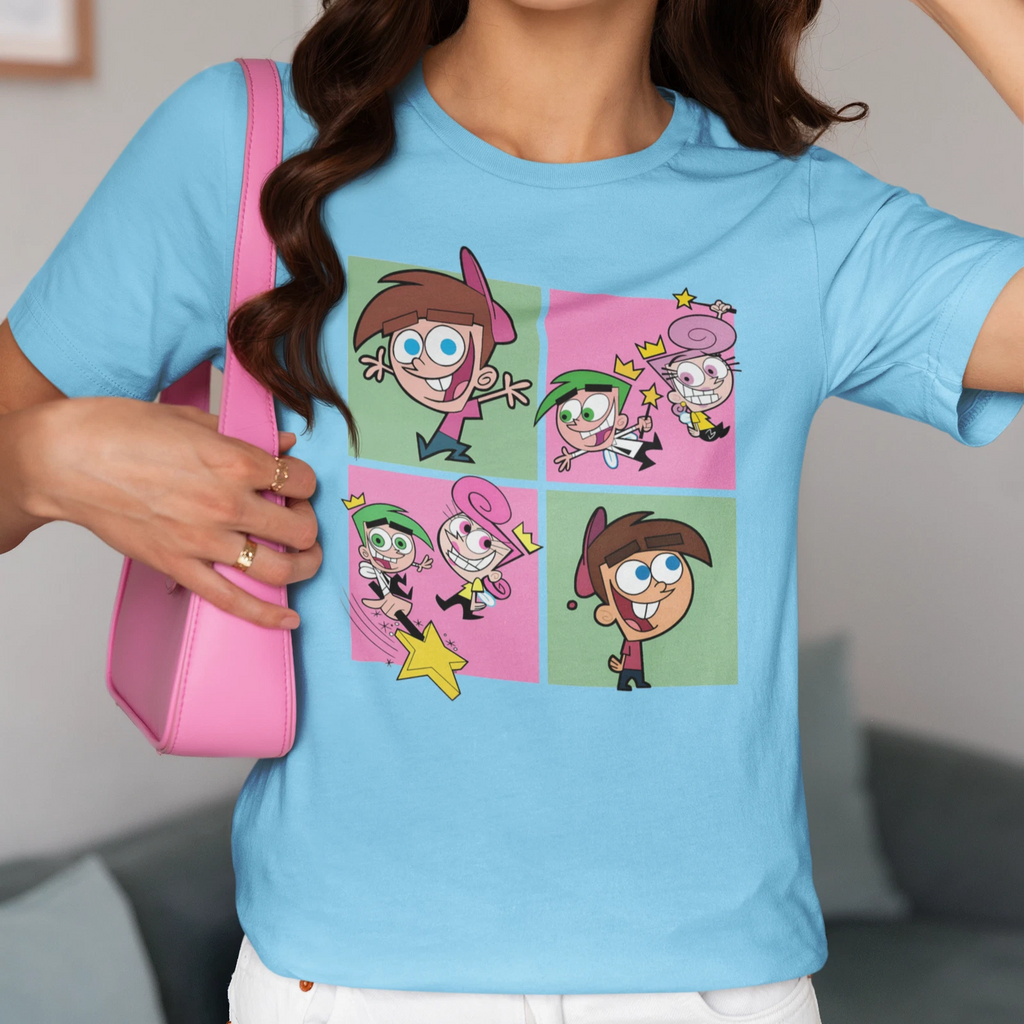 Camiseta Exclusiva de Los Padrinos Mágicos - Cartoons, anime