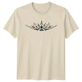 Beautiful Hand Drawn Bohemian Lotus T-Shirt Zen Lifestyle Boho Design