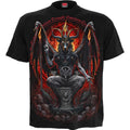 SPIRAL DIRECT BAPHOMET T-Shirt/Tattoo/Skull/Demon/Gothic/Goth/Rose/Top/Tee