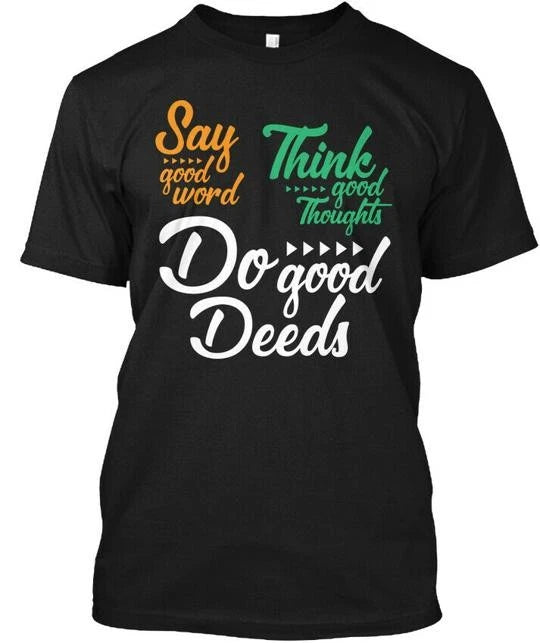 Funny Inspirational Quotes T-Shirt Made in the USA Size S to 5XL