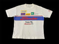 90s United Color Of Benetton Silverstone Team F1 Tee T-shirt M W370