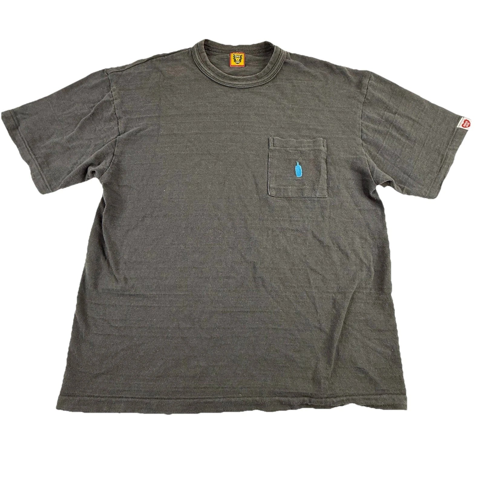 Handmade X Blue Bottle Coffee Black Pocket T-Shirt Men’s Large Short Sleeve