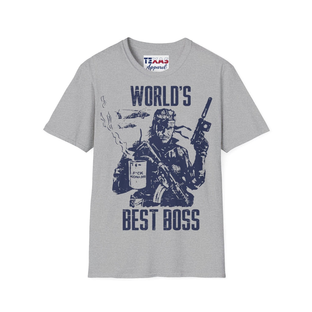 Metal Gear Solid Best Boss Coffee Shirt