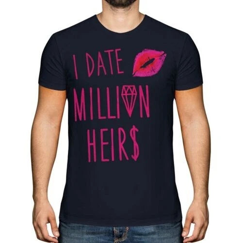 I Rendez-Vous Million Heirs Men Funny Loot T-Shirt Loot Hippie