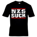 NZS SUCK T-shirt new S-XXL FCK NZS PUNK punk shirt FCK AFD political shirt Nazis out