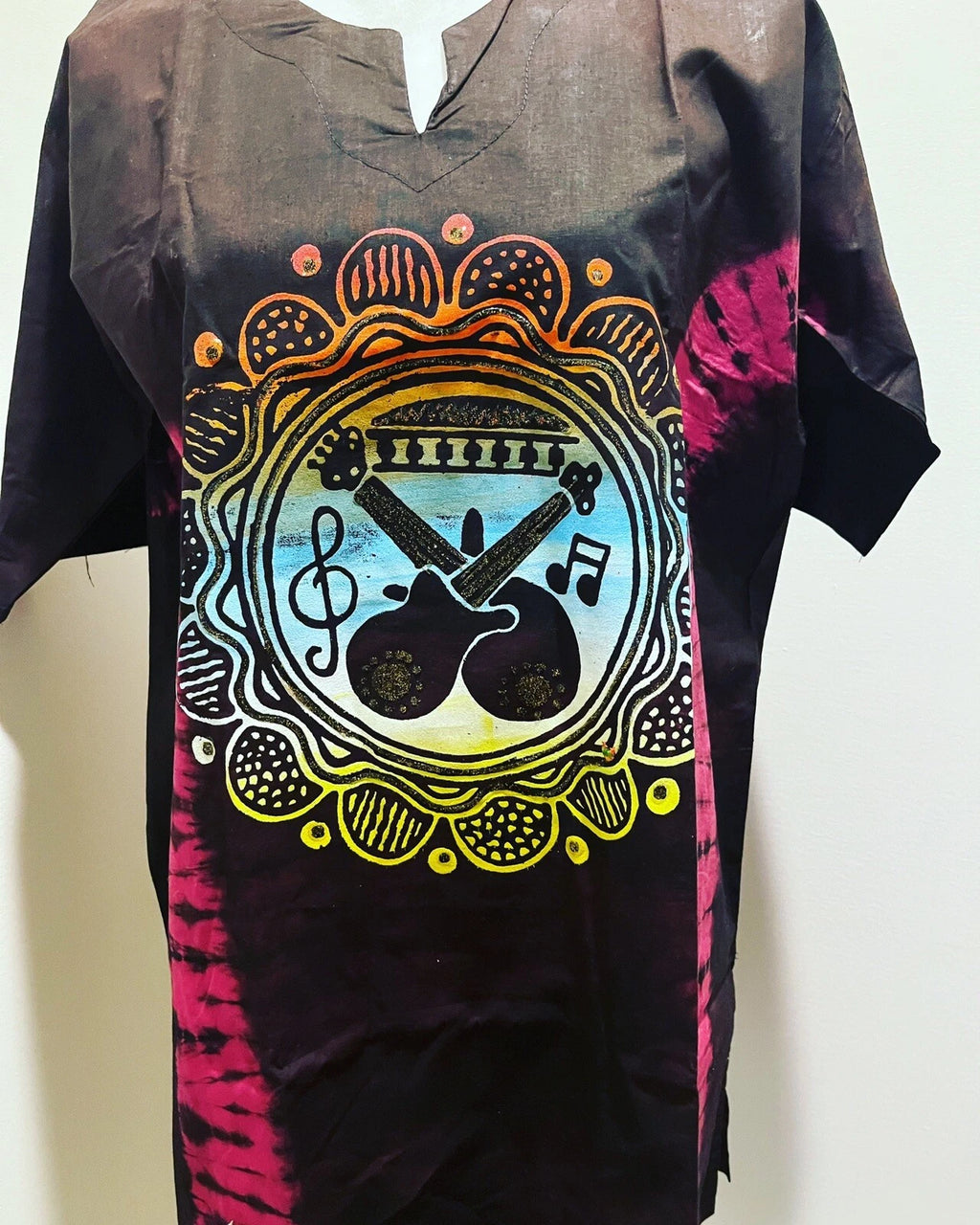 African Tye Dye Print  Men