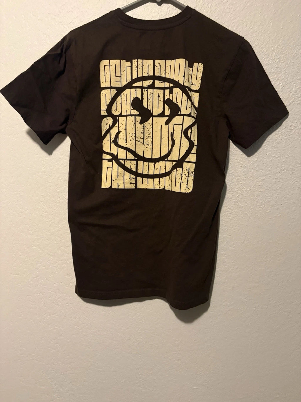 Dutch Bros Coffee Brown T Shirt Employee Size Medium