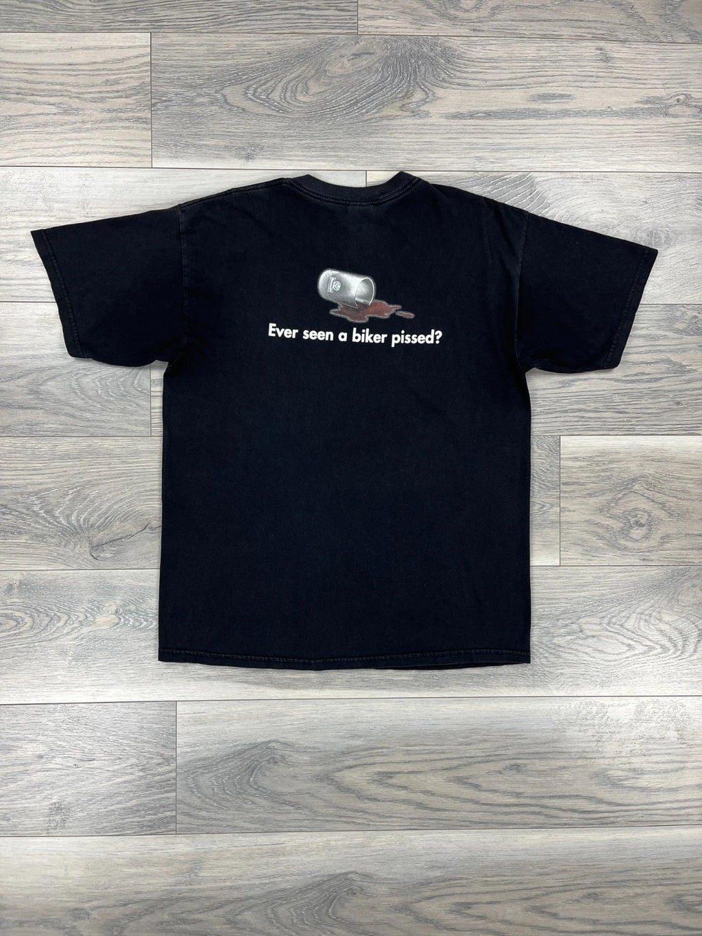 Vintage Y2k Jagermeister Ever Seen A Biker Pissed T Shirt Size L