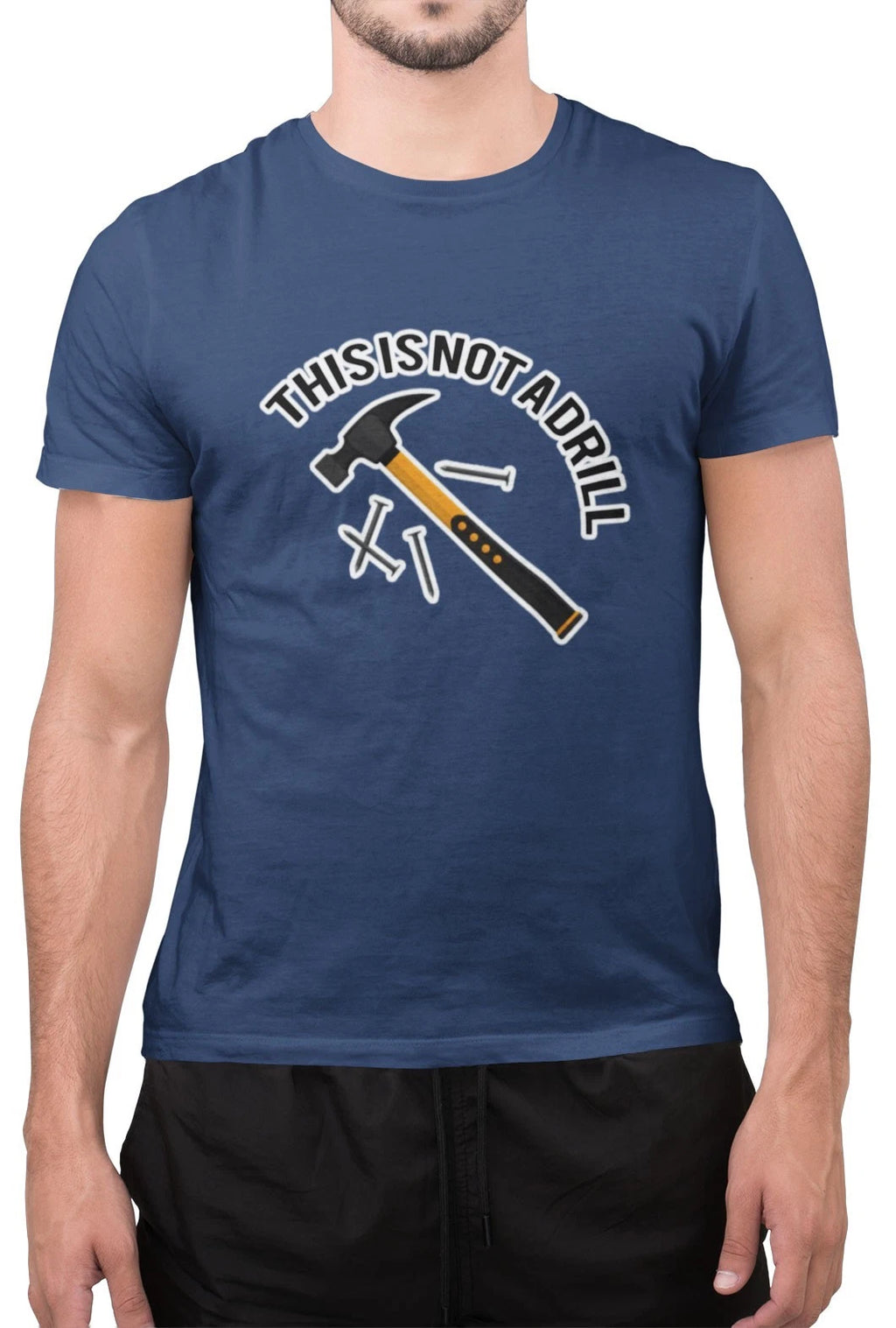 This is Not A Drill Sarcastic Plumber Carpenter Dad Jokes DIY Unisex T-Shirt