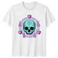 Pastel Goth Skull Pentagram Magic T-Shirt Kawaii Goth Alternative Birthday Gift