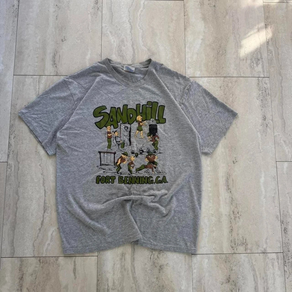 Vintage 1987 Sandhill Fort Benning GA T-Shirt Sweatshirt Hoodie