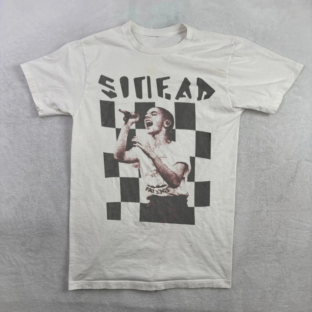 sinead o'connor t-shirt, 90's music, white unisex tee