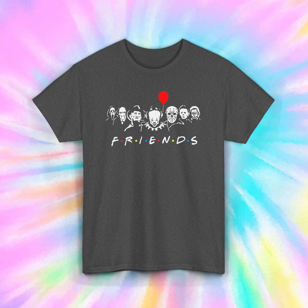 Horror Friends Shirt | Scary Movie Villains Graphic Tee | Halloween Gift S-5XL