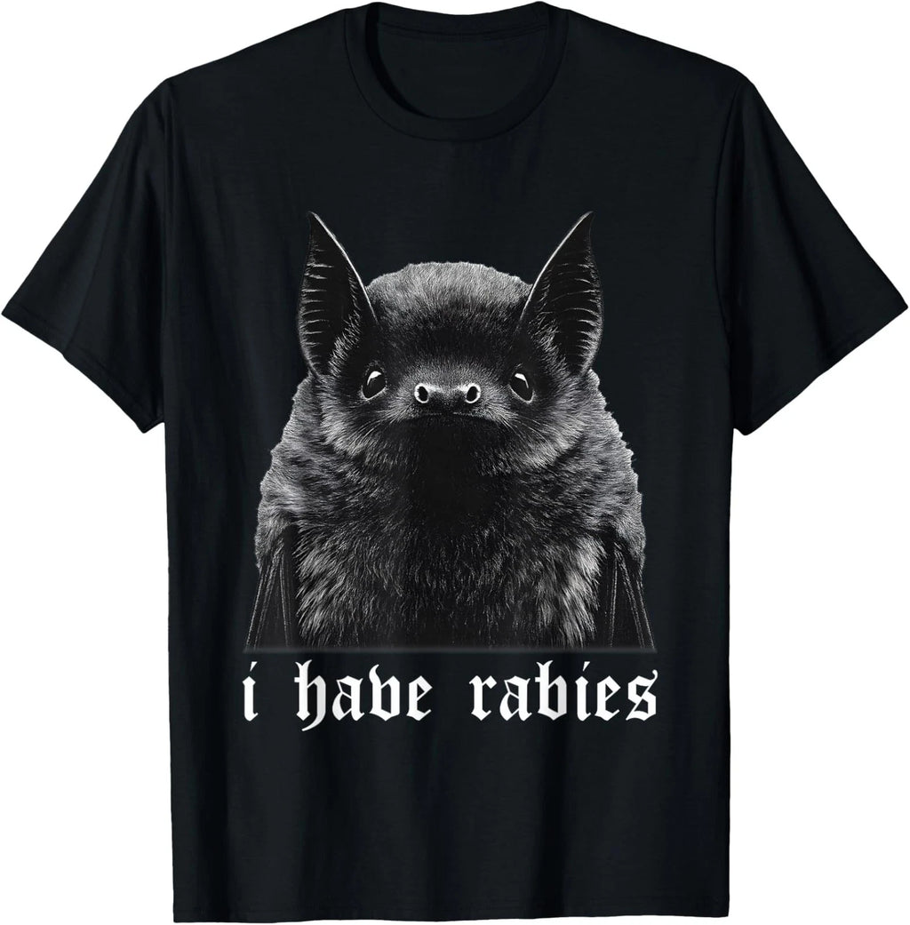 I Have Rabies Bat Vintage Design Funny Rabies Bat Unisex T-Shirt