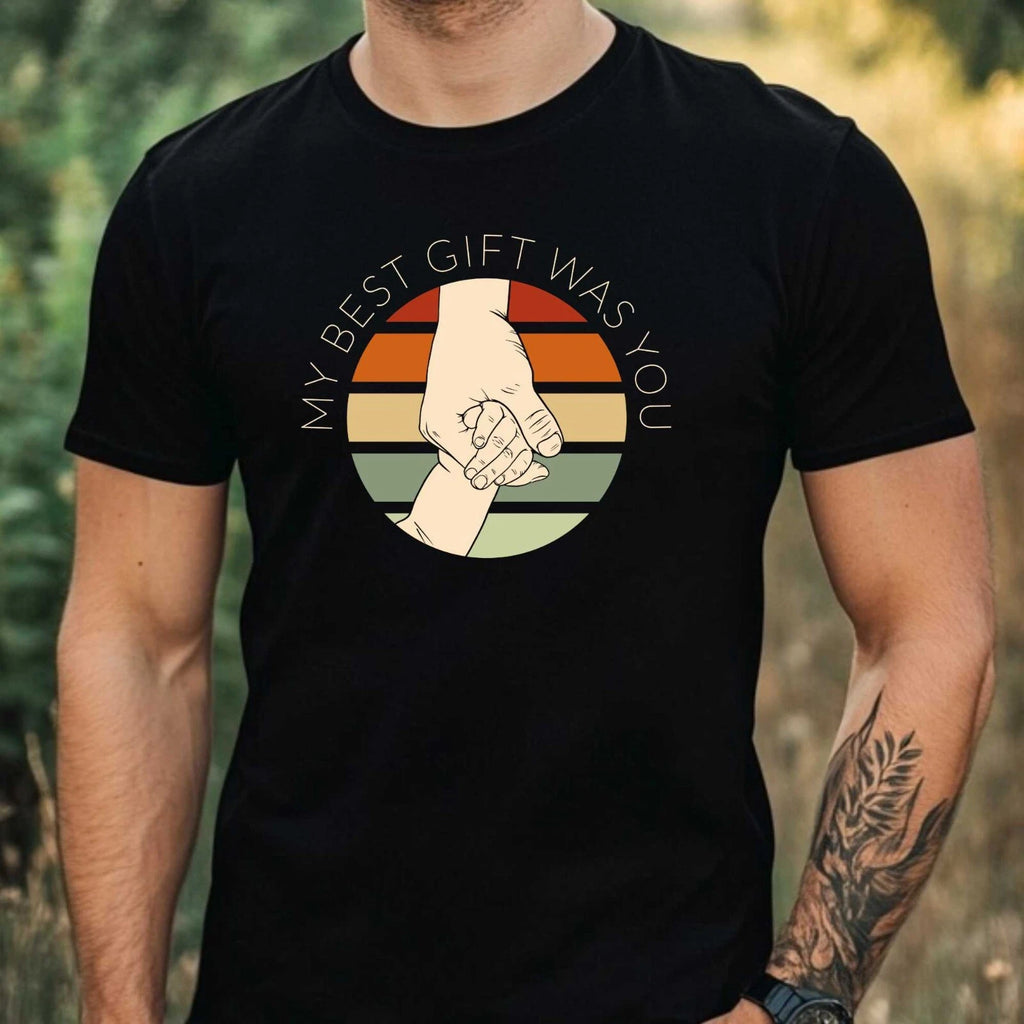 Mens Fathers Day Print Cotton T-Shirt Size XS to 5XL
