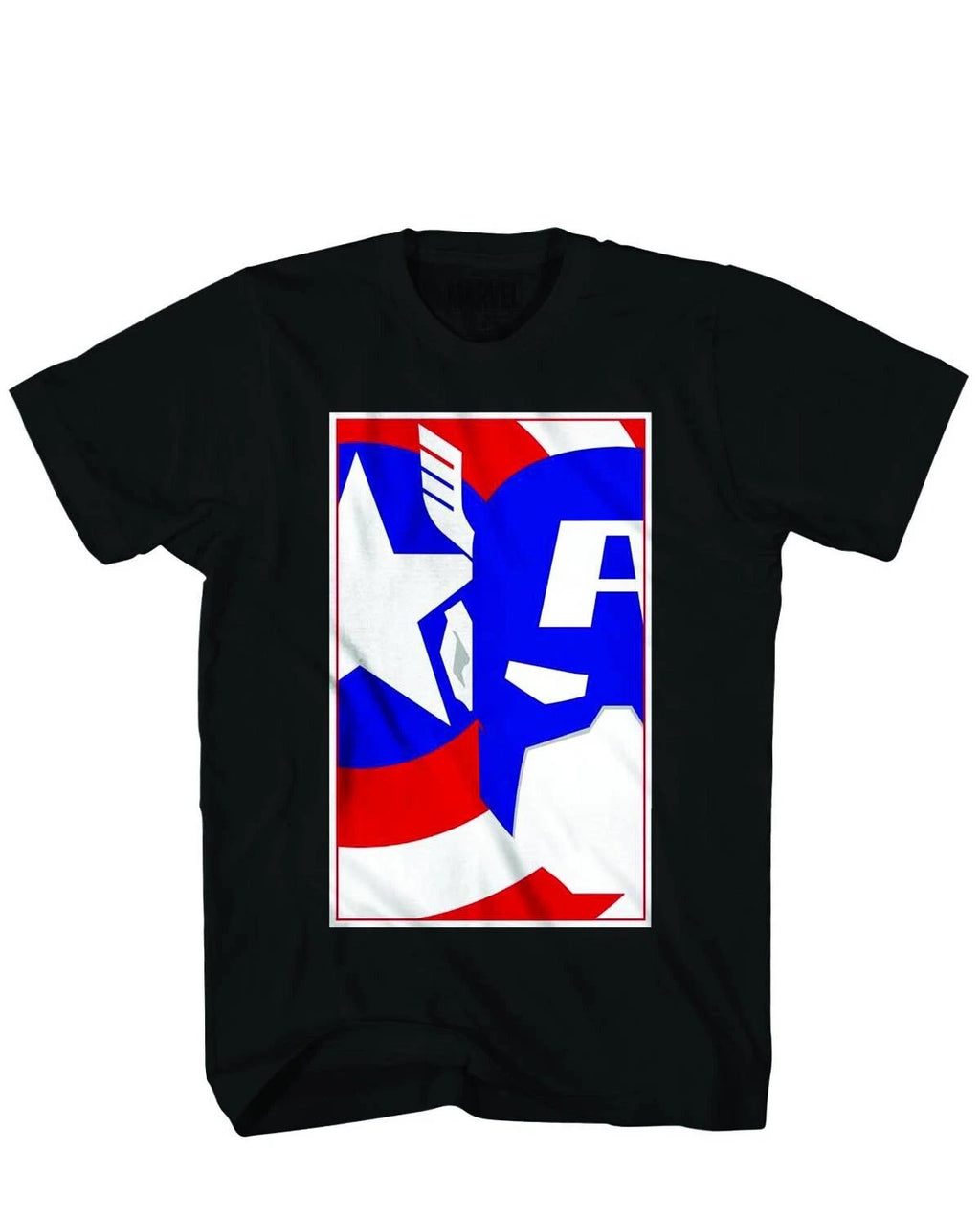 CAPTAIN AMERICA POP-ART PX 2014 PREVIEWS EXCLUSIVE BLACK T-SHIRT XXL NEW SEALED