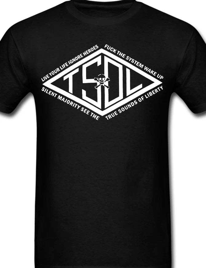 TSOL Band True Sounds of Liberty T shirt Tee Punk Rock Music