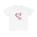 Unisex Adult T Shirt Cute Axolotl Kawaii Pink Aquatic Art