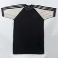 Vintage 70s 80s Adidas Trefoil Raglan Shirt Black Sz M