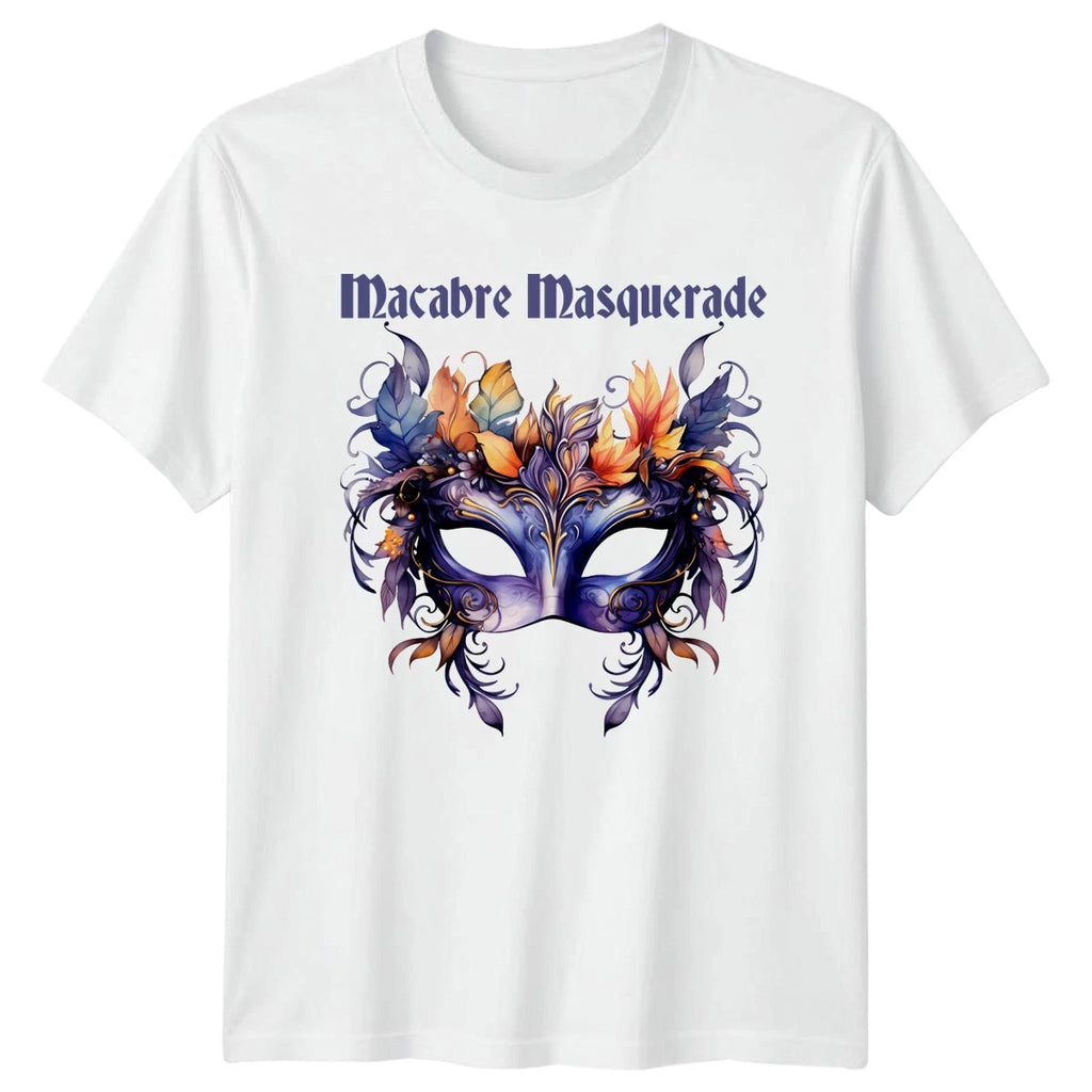 Macabre Masquerade Womens T-Shirt Gothic Masquerade Halloween Halloween Gift