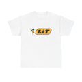 Lit Funny Meme Jokes T-Shirt Unisex Heavy Cotton Tee Gift New