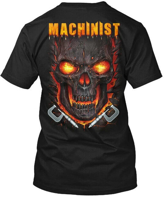 Sarcastic Machinist Tee T-Shirt Made in the USA Size S to 5XL