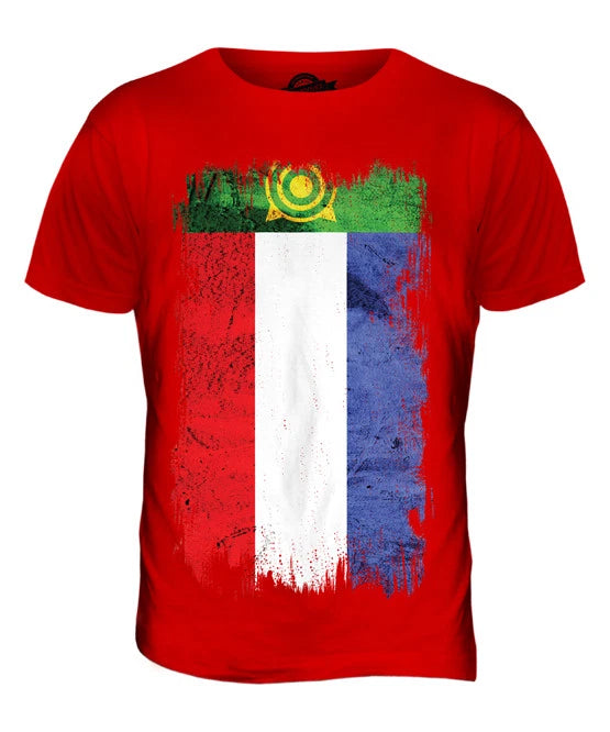 CHAKASSIA GRUNGE FLAG MENS T SHIRT TEE SHIRT XS S M L XL 2XL 3XL 4XL 5XL