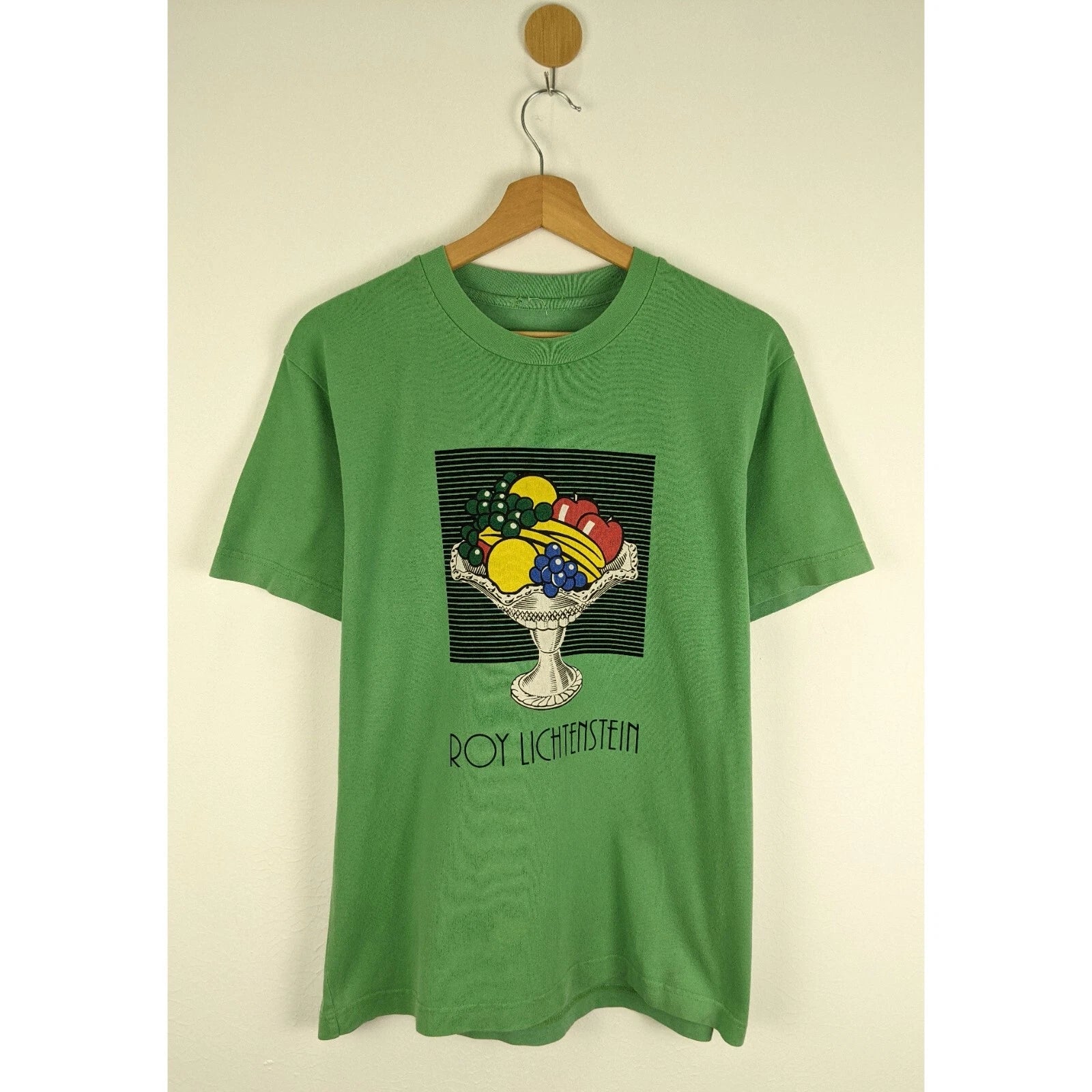 Roy Lichtenstein Fruit Pop art shirt