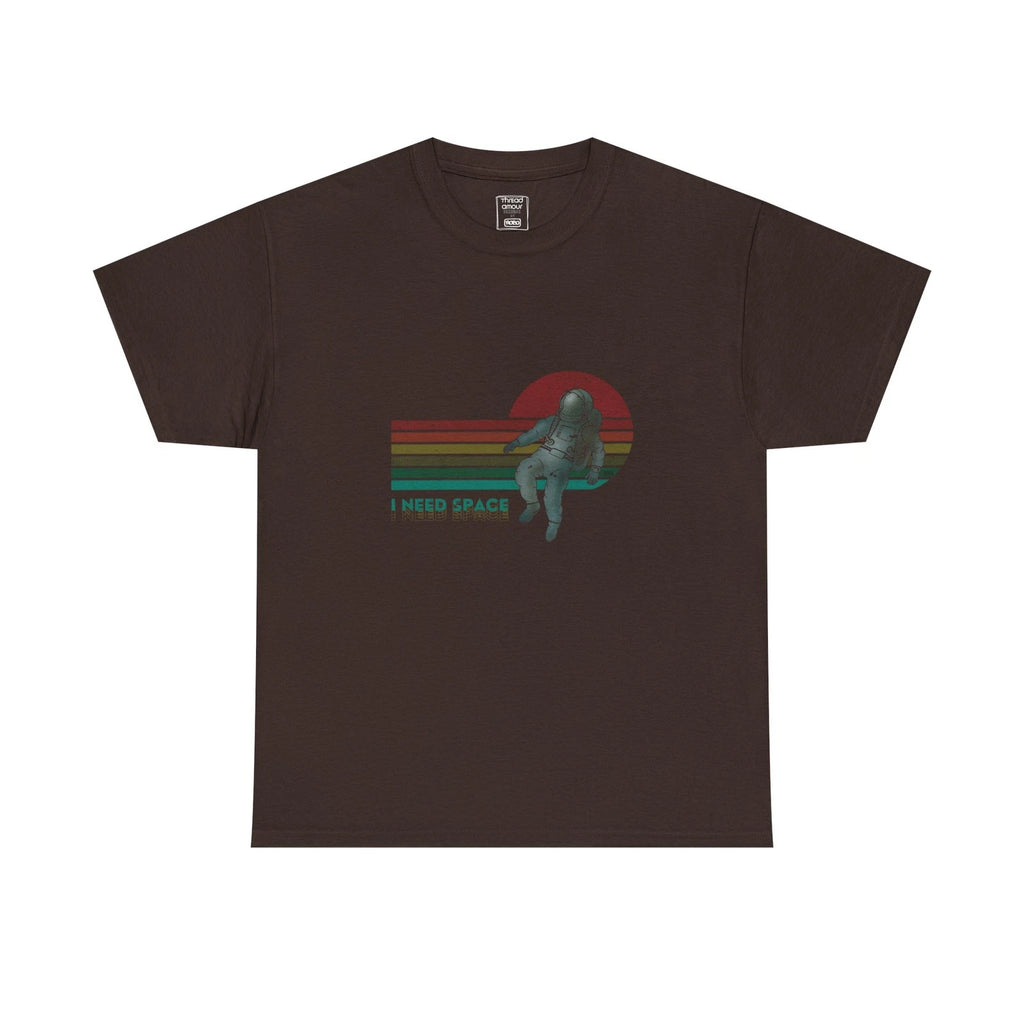 Retro Astronaut Tee (I Need Space) | Vintage Space Stripes | Funny T-Shirt