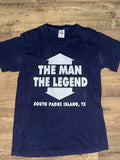 Vintage Funny Y2K “The Man, The Legend” Tshirt Sz S