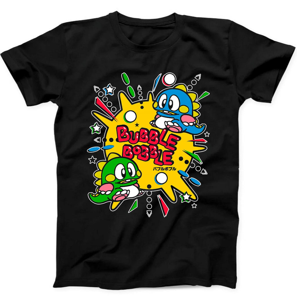 Bubble Bobble Gaming 80s Gamer Nerd Game Funny Gift  T Shirt 418