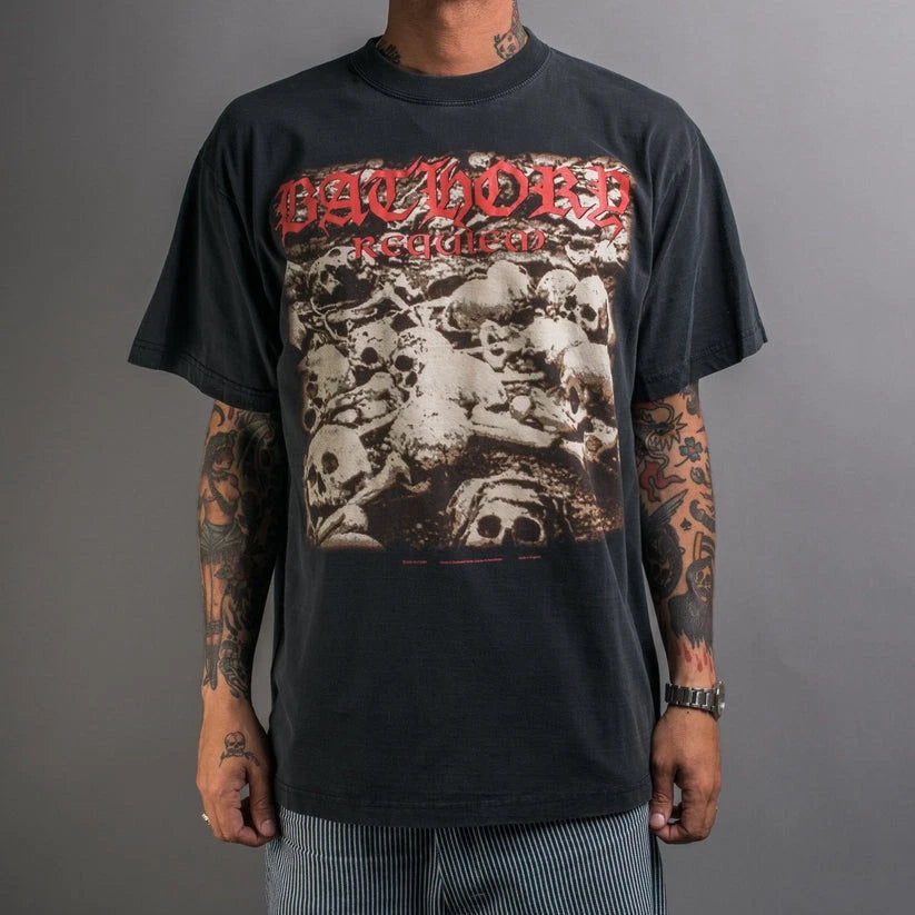 Vintage Bathory "Requiem" T-Shirt Reprint All Size