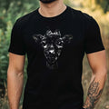 Mens Giraffe Motif Cotton T-Shirt Size XS to 5XL