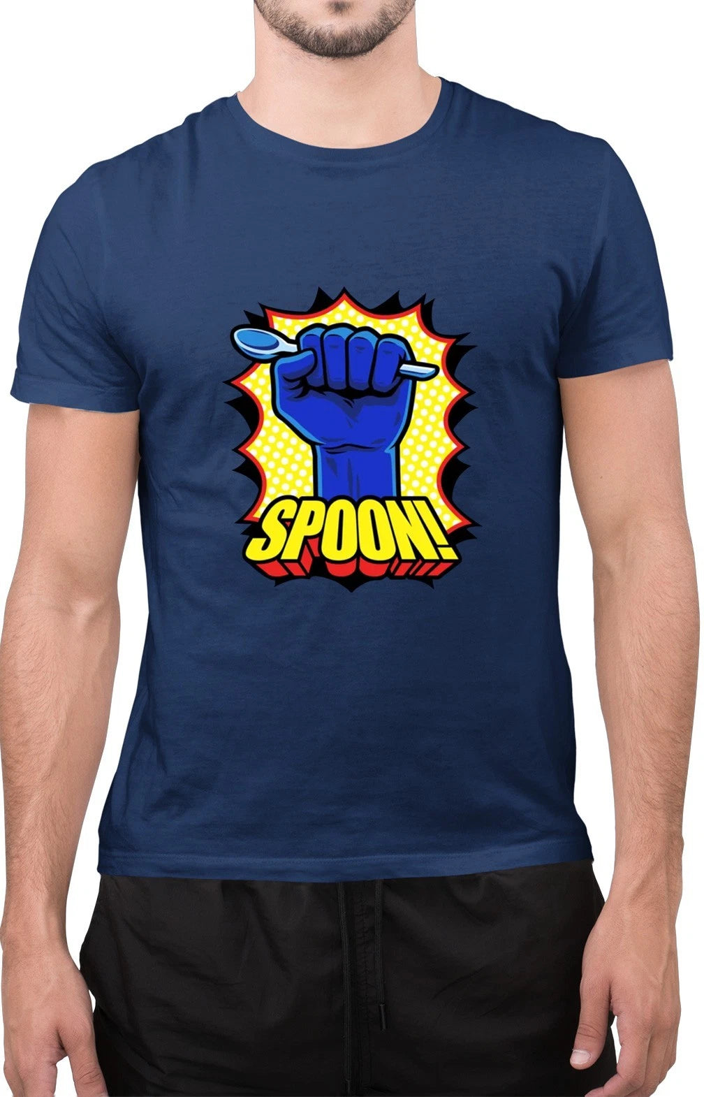 Funny The Tick Spoon Pop Art Style T-Shirt