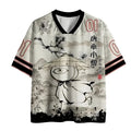 Japanese Yokai Kawaii Mesh Jersey
