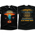 Boston 1987 U.S. Tour Vintage Rock Band Concert 2-Sided Unisex T-Shirt Reprint