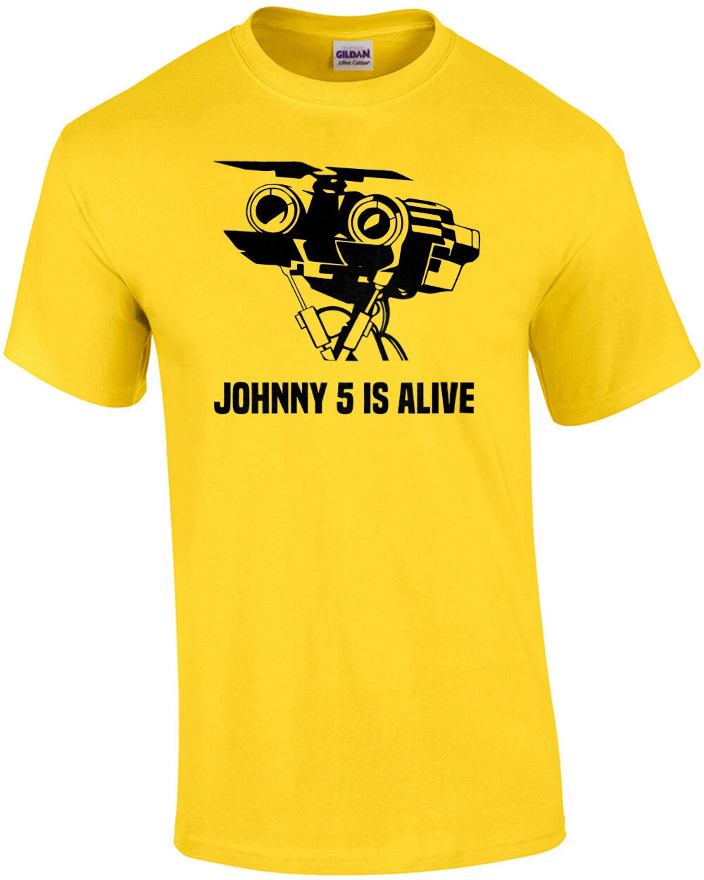 Johnny 5 is alive - Short Circuit - 80's T-Shirt