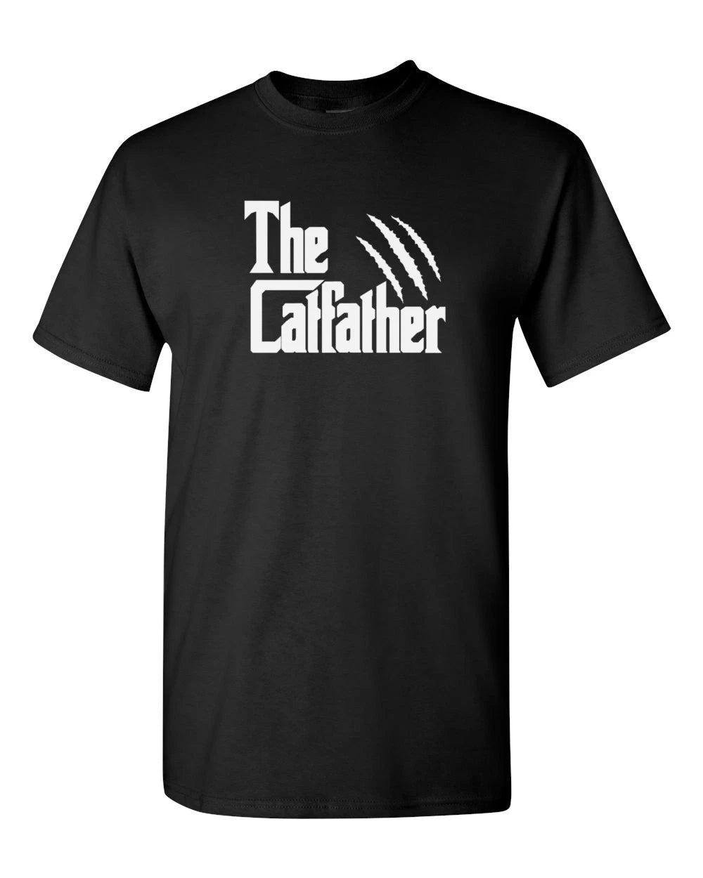 The CatFather Shirt Father's Day Gift Funny Cat Lover Tee Gift for Dad