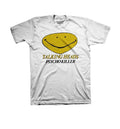 New Authentic Talking Heads Band Psycho Killer Smiley Face White T-Shirt