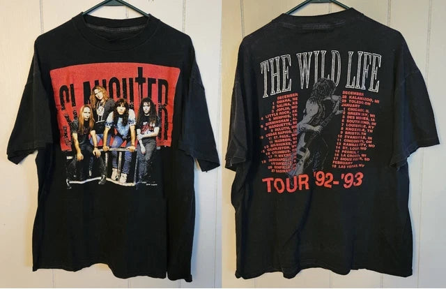 Slaughter Band Tour The Wild Life Unisex T-Shirt
