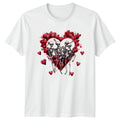 Till Death Do Us Part Dancing T-Shirt Skeletons Romance Goth Valentines Day