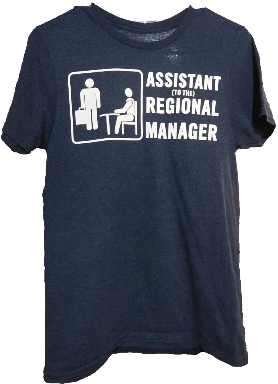 Dwight Quote Assistant (to the) Regional Manager "The Office" T-Shirt. Size S